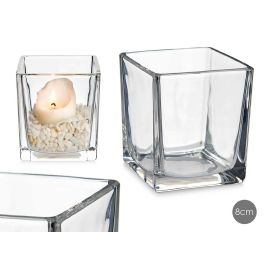 Portavelas Cristal 8X8 Giftdecor (36 Unidades) Precio: 43.58999953. SKU: B1DPSVNZK7
