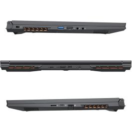 Gigabyte KF-73DE854KH Portátil G6 i7 13700H/16GB/1TB SSD/RTX 4060/W11 Home negro