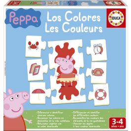 Peppa Pig 16225 Aprendo Los Colores Puzzle Educativo para Niños +4 Años