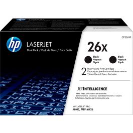 HP Toner Negro Laserjet Pro M402Dn M402N M402D M426Dw M426Fdn M426Fdw 26X Pack 2 Precio: 484.88999977. SKU: S8409764