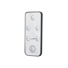 Calefactor PTC con Ventilador 1500W y Control Remoto, Color Blanco para Pared