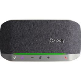 Poly Sync 20 Altavoz Manos Libres USB Bluetooth Batería 20h Micrófono Cancelación Ruido y Cargador Portátil 3200mAh 350g