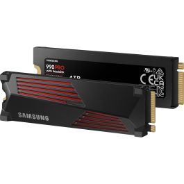 Samsung 990 PRO SSD M.2 4TB con Disipador de Calor NVMe PCIe 4.0, 7450 MB/s Lectura, 6900 MB/s Escritura