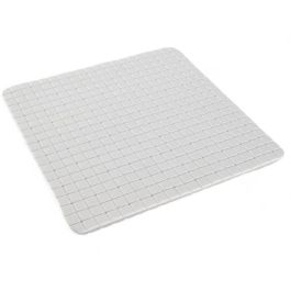 Today TOD3574641271671 Alfombra antideslizante para baño o ducha, cuadrada, blanca, 50 x 50 cm