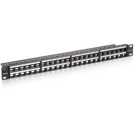 EQUIP 769248 Patch Panel 48 Puertos Cat6 UTP 1U 19" Negro Keystone Montage Precio: 35.58999983. SKU: B1KNTY7MBK