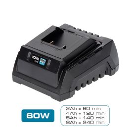 Koma Tools Cargador Batería 20V 60W 20v-cb60 con Indicador de Carga Precio: 15.68999982. SKU: S7903577