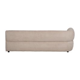 Sofá Módulo Izquierdo Beige Tejido Salón 199 X 92 X 65 cm