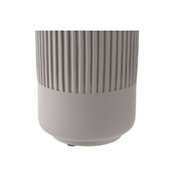 DKD Home Decor Vaso Scandi de Cemento Gris 7x11x7 cm