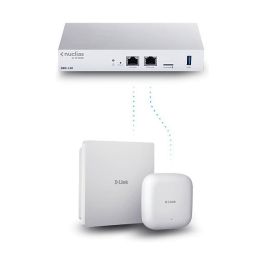 D-Link DAP-X2850 AX3600 Wi-Fi 6 Dual-Band PoE Access Point para Techo y Pared con 3 Puertos Ethernet