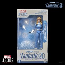 HASBRO Figura Mujer Invisible Los 4 Fantásticos Marvel 15cm Articulada con Accesorios y Escudo