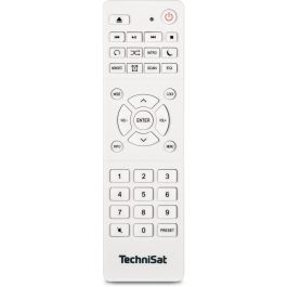 TechniSat DigitRadio 370 CD BT Radio Digital con CD y Bluetooth, Color Blanco