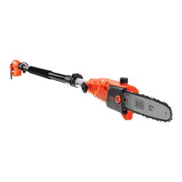 Black+Decker Sierra de pertiga 800w 25cm ps7525-qs, Motosierra telescópica
