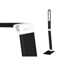 Q-connect Lámpara de Escritorio Sirio LED 13W 800 Lm Táctil 3 Niveles Brillo Regulable Negro