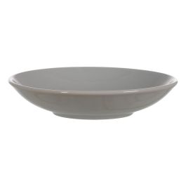 Plato Hondo Gris Stoneware Cocina 22 X 22 X 4,50 cm