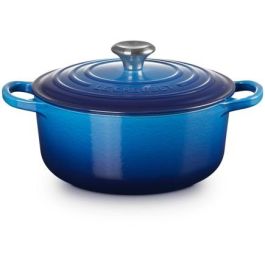Le Creuset 21177202202430 Cacerola de Hierro Fundido con Tapa, 20 cm, Azul Precio: 212.59000015. SKU: B14GBEDMQZ