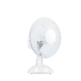 Ventilador sobremesa 22 W, ø23 cm, blanco, 270 x 210 x 352 mm