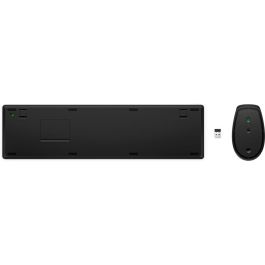 HP 650 Teclado y Ratón Inalámbrico Combo para Productividad y Confort - Teclas Programables, Materiales Reciclados y Fácil Limpieza