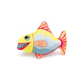 Gloria Guppys Juguete para Gato Pez con Plumas y Catnip de Lona para Jugar Lanzar o Solo