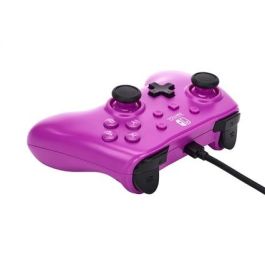 Power A Mando con Cable Nintendo Switch Grape Morado NSGP0143-01