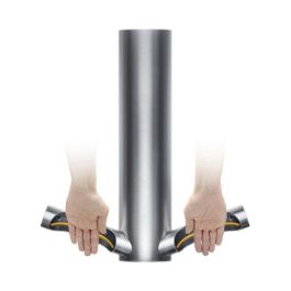 Dyson HU03 Airblade 9kJ Secamanos Automático de Acero Inoxidable, 900W, 450 mm Ancho, Filtro HEPA, Secado en 10s Precio: 1433.1845. SKU: B1AYSN2DPC