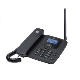 Motorola FW410 L Teléfono Inalámbrico GSM 4G con Batería Auxiliar, Radio FM, Negro Precio: 84.98999949. SKU: B1AW7T32DL