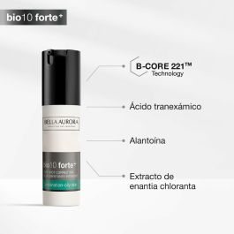 Bella Aurora BIO10 FORTE+ serum despigmentante para piel mixta-grasa 30 ml. Reduce manchas y poros, matificante