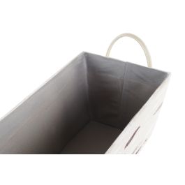 DKD Home Decor Cesta de Almacenaje Básicos Poliéster 19x15x40 cm - Pack de 6 Unidades (Colores Surtidos: Gris, Burdeos, Naranja) DKD Home Decor Cesta de Almacenaje Básicos Poliéster 19x15x40 cm - Pack de 6 Unidades (Colores Surtidos: Gris, Burdeos, Naranja)