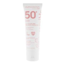 ALPHANOVA Leche Solar Bebé SPF 50+ Muy Alta Protección Hipoalergénica Sin Perfume Ultra Resistente Agua y Arena 50ml Precio: 13.50000025. SKU: B1J8ZFSL56