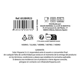 La Mediterranea Copa Festo Luster 325 cc - ø8.7 x 17 cm (36 Unidades)