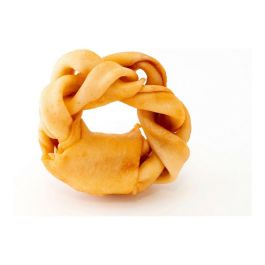 Snack para Perros Gloria Snackys Rawhide Miel 12 cm Donut Trenzado Snack para Perros Gloria Snackys Rawhide Miel 12 cm Donut Trenzado