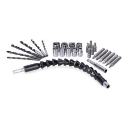 Koma Tools Taladro Atornillador 14.4V con Maletín, Juego de Puntas, Brocas y Luz LED Koma Tools Taladro Atornillador 14.4V con Maletín, Juego de Puntas, Brocas y Luz LED