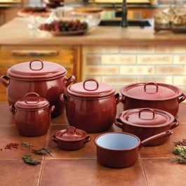 Quid Olla Abombada Esmaltada Clasico Esmalte 16 cm (3 L) - Antiadherente, Apta para todo tipo de cocinas, Lavavajillas Quid Olla Abombada Esmaltada Clasico Esmalte 16 cm (3 L) - Antiadherente, Apta para todo tipo de cocinas, Lavavajillas