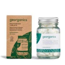 GEORGANICS Enjuague Bucal Hierbabuena en Pastillas 180 unidades, natural y vegano Precio: 9.78999989. SKU: B1CMWYKRZY