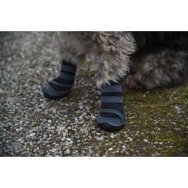 KERBL Zapatos para perros ACTIVE KER4018653907917 – Gris/Negro Talla M