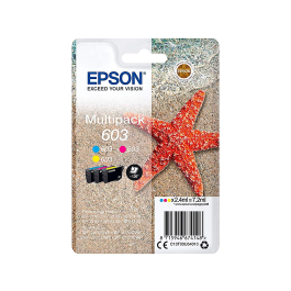 EPSON tinta MultiPack Std Estrella de mar 3 tintas 603 No Tag Multi