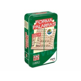 Juego formapalabras travel metal box (100 % madera fsc) Juego formapalabras travel metal box (100 % madera fsc)