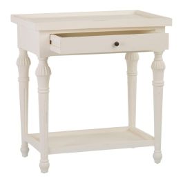 Mesa auxiliar Blanco 72 x 47 x 77 cm