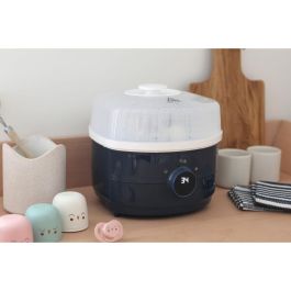 Beaba Steril 'n' dry BEA1728518839945 - Secador y Esterilizador 2 en 1 para Biberones y Accesorios - Azul Noche