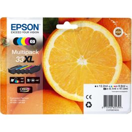 EPSON Expression Home XP-530/XP630/XP830 Cartucho Multipack 5 colores 33XL Precio: 119.50000051. SKU: S8405451