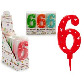 Vela Cumpleaños Números Grande 6 Surtidos - Arte Regal 17x8 cm (36 Unidades) Precio: 36.88999963. SKU: B15ZTYPCEQ