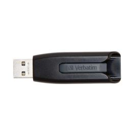 Verbatim Pendrive V3 Store 'N' Go Super Speed USB 3.2 128GB Negro - Hasta 60MB/s Lectura, 12MB/s Escritura Precio: 11.99768724. SKU: S8419708