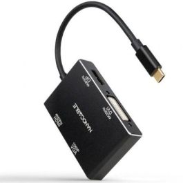 Nanocable 10.16.4307 Conversor USB-C Macho a HDMI, DVI, DisplayPort, VGA Hembra - 4K 60Hz - Compatible con Thunderbolt 3 - 10cm Negro Precio: 23.50000048. SKU: B13CD8BVYZ