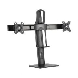 Aisens Soporte de Mesa Profesional para 2 Monitores 17"-27", Giratorio e Inclinable, Negro - Compatible con VESA 75x75 y 100x100mm Precio: 54.68999987. SKU: S8426744
