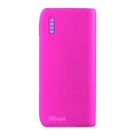 BATERÍA EXTERNA TRUST PRIMO POWERBANK 4400 NEÓN PINK - 4400MAH - 5W/1A - FUNCIÓN LINTERNA - CABLE MICROUSB - UNIVERSAL