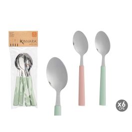 Set 6 Cucharas Postre Surtidos Menta Rosa Palo Kinvara 9X24CM (12 Unidades) Precio: 21.49999995. SKU: B1G49AQKAR
