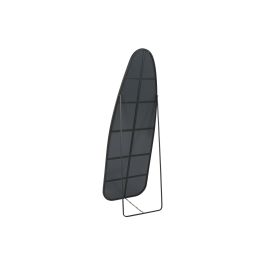 DKD Home Decor Espejo Vestidor de Pie Cuerpo Entero Loft Negro, Colección Anxi Formas, Fabricado en Hierro y Cristal, 165x55x48 cm