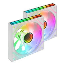 Mars Gaming MF3DPROX2RW Kit 2x Ventilador PC 120mm ARGB Blanco Precio: 19.49999942. SKU: B1BCC5J6XL