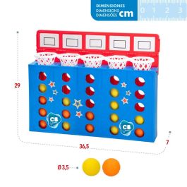 4 en Raya Colorbaby 36,5 x 29 x 7 cm (6 Unidades)