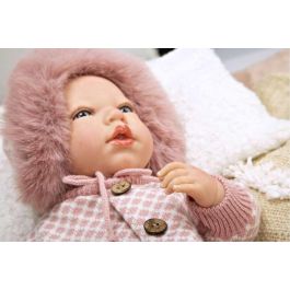 Muñeca reborn manuela con bolso y cojin 40 cm cuerpo blando Muñeca reborn manuela con bolso y cojin 40 cm cuerpo blando