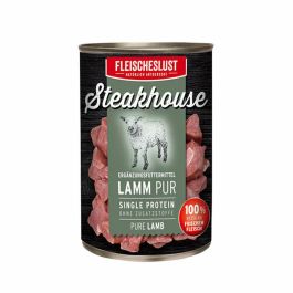 Comida húmeda Fleischeslust Pure 400 gr Cordero